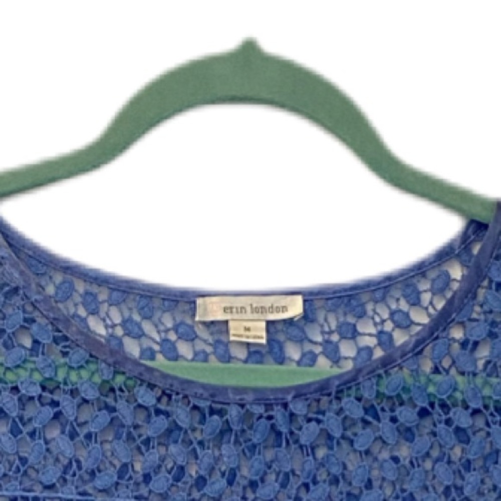 Erin London Beach Cover Size Medium Blue